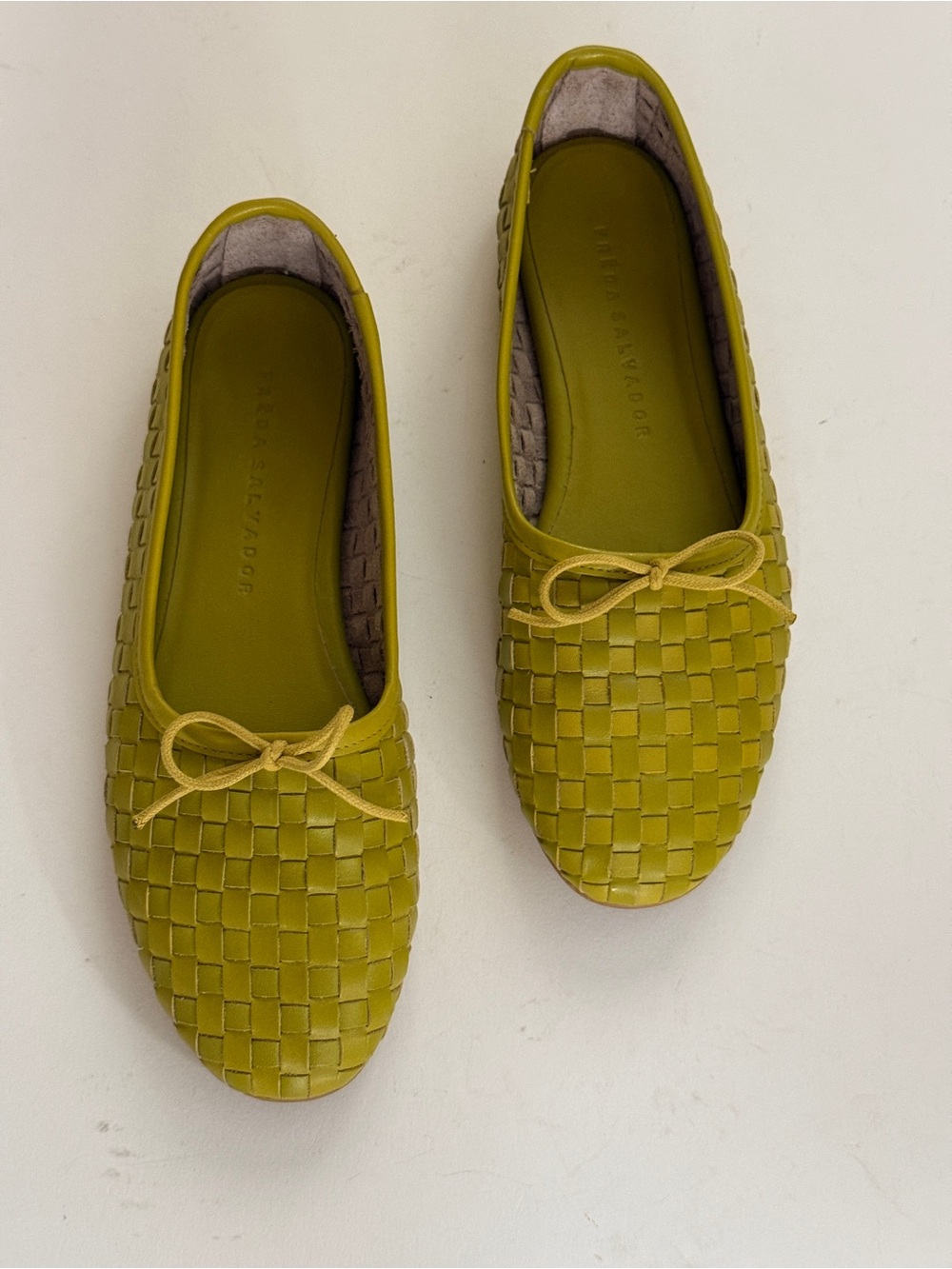 Freda Salvador Ballet Flat in Chartreuse - Women Size 6